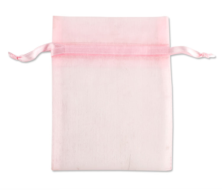 Small Organza Bags 6-pk (3x4) Light Pink #3040LP
