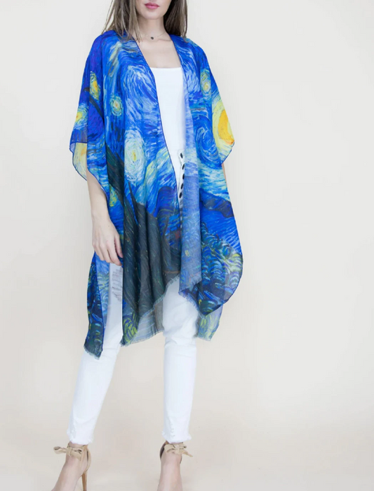 Artist Kimono Starry Night #84-6408SN