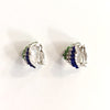 Diamond Shape Clip-On Earrings #66-70027GNBL