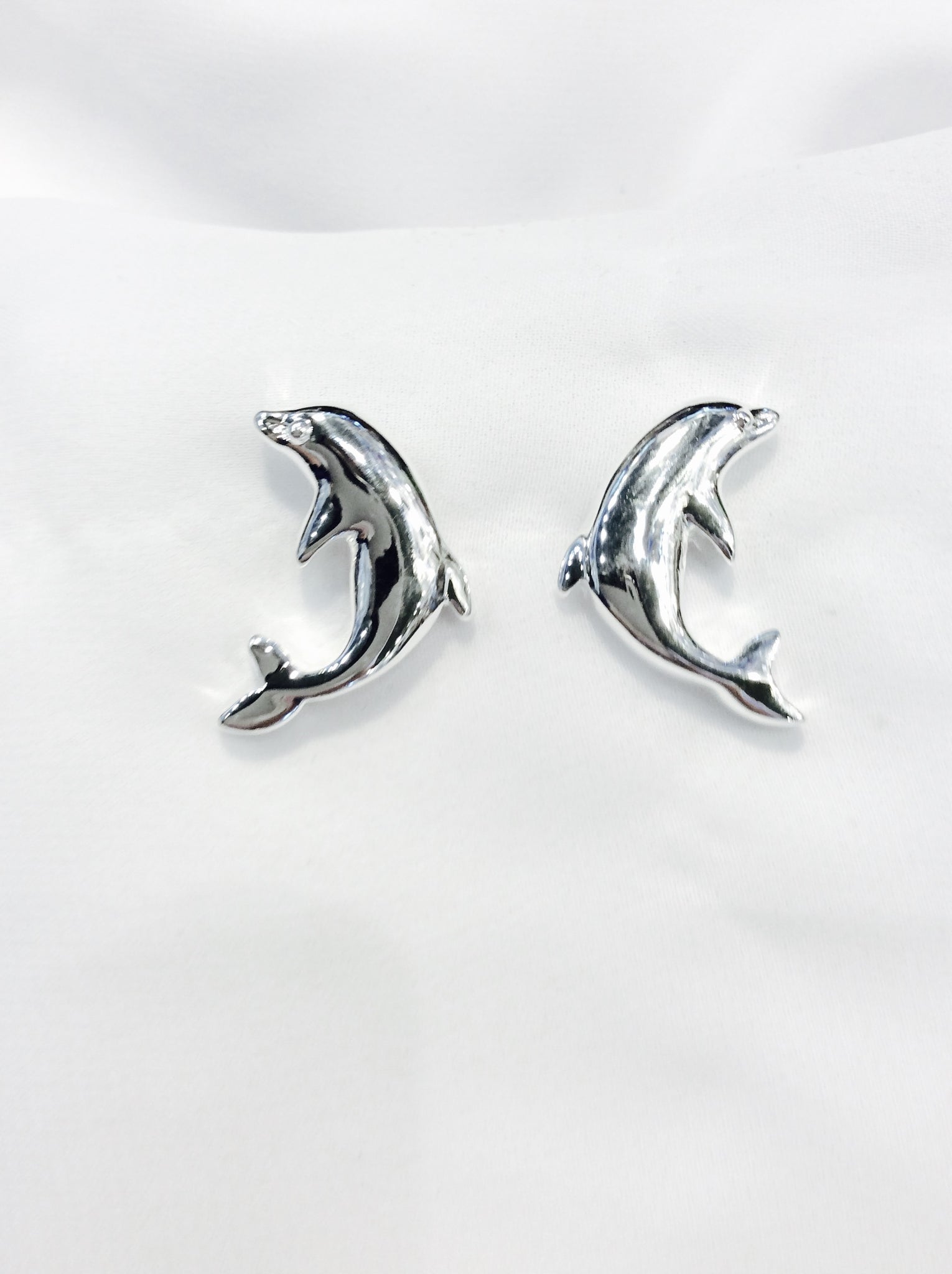 Dolphin Post Earrings#38-056
