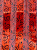 Treble Clef Satin Scarf #ON-2006RD (Red)