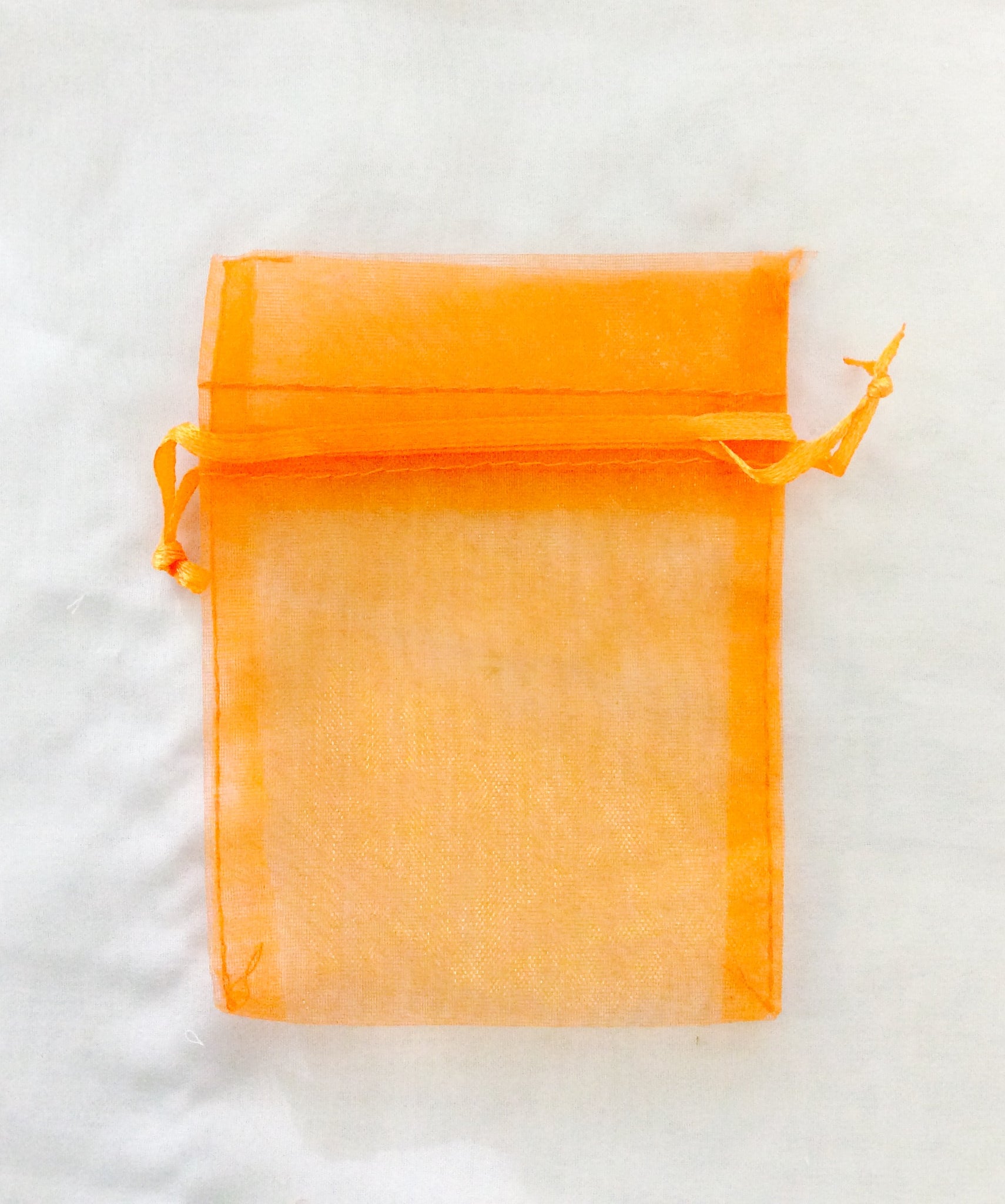 Medium Organza Bags 6-pk (5x4) Orange #3040OR