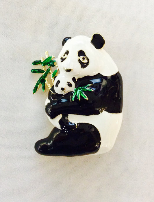 Panda with Baby Pin#38-6050
