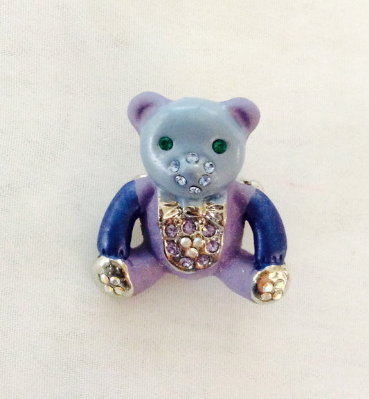 Teddy Bear Pin #38-2302BL