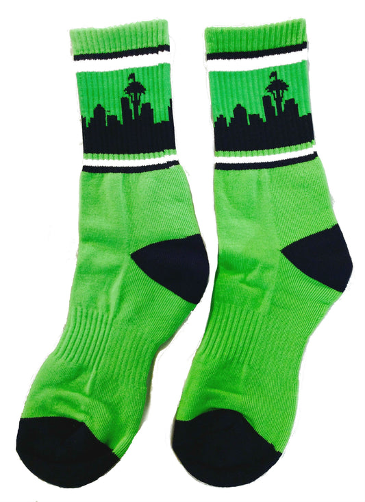 Seattle Fan Socks (Green) #88-12003