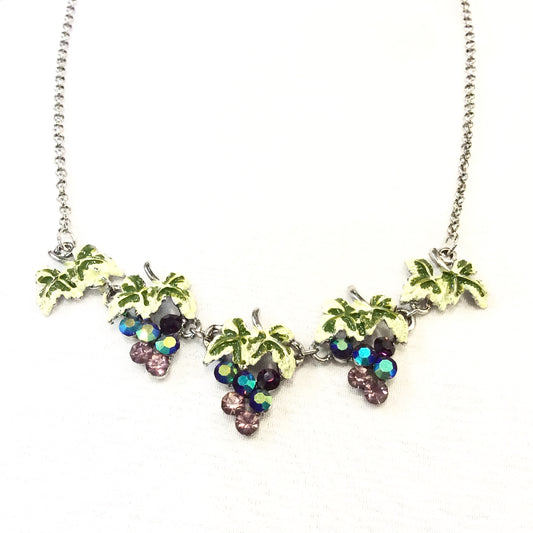 Grape Necklace #38-2454SL