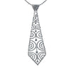 Crystal Tie Necklace #12-12221