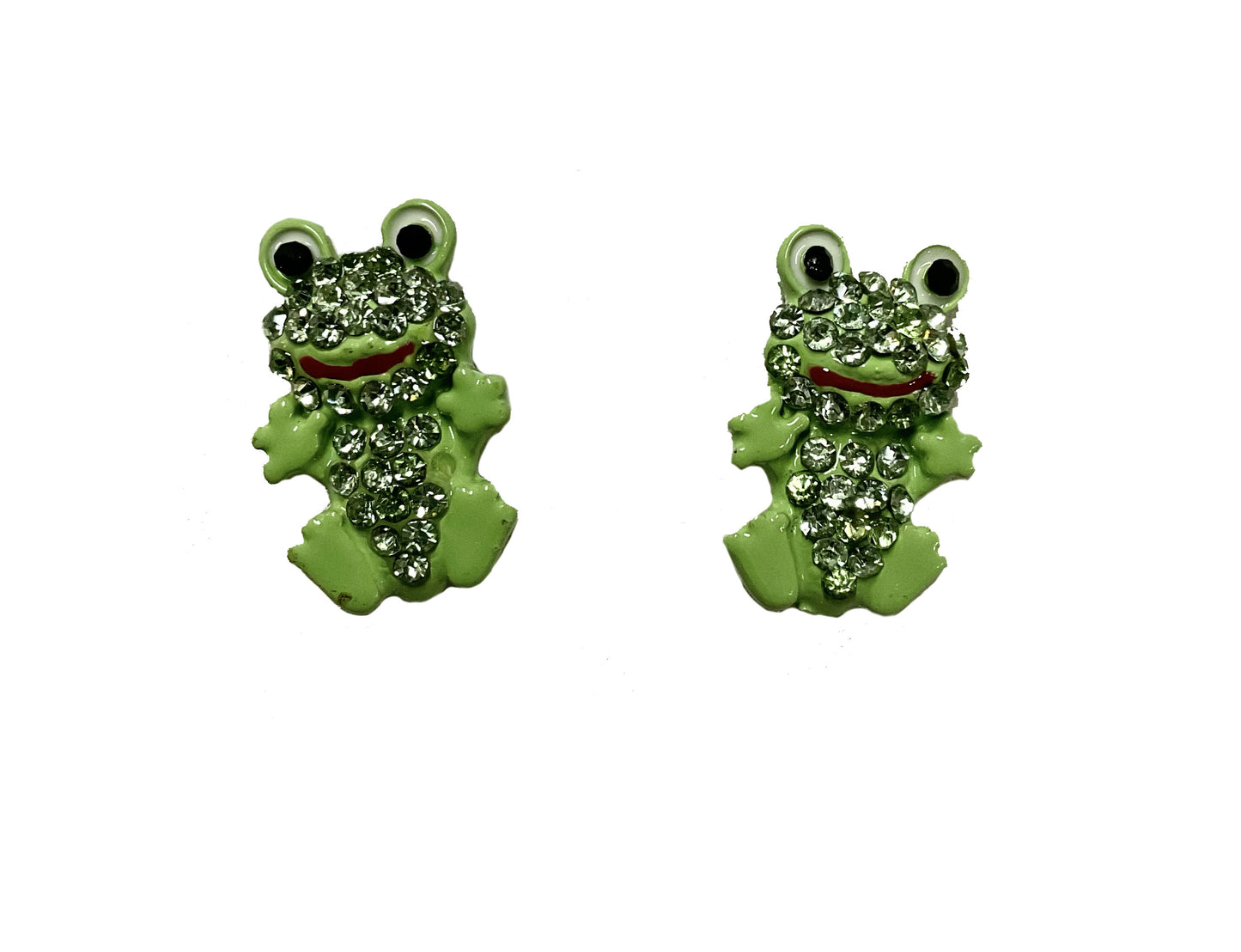 Frog Post Earrings#12-22693