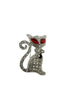 Red Eyes Cat Pin #88-09080