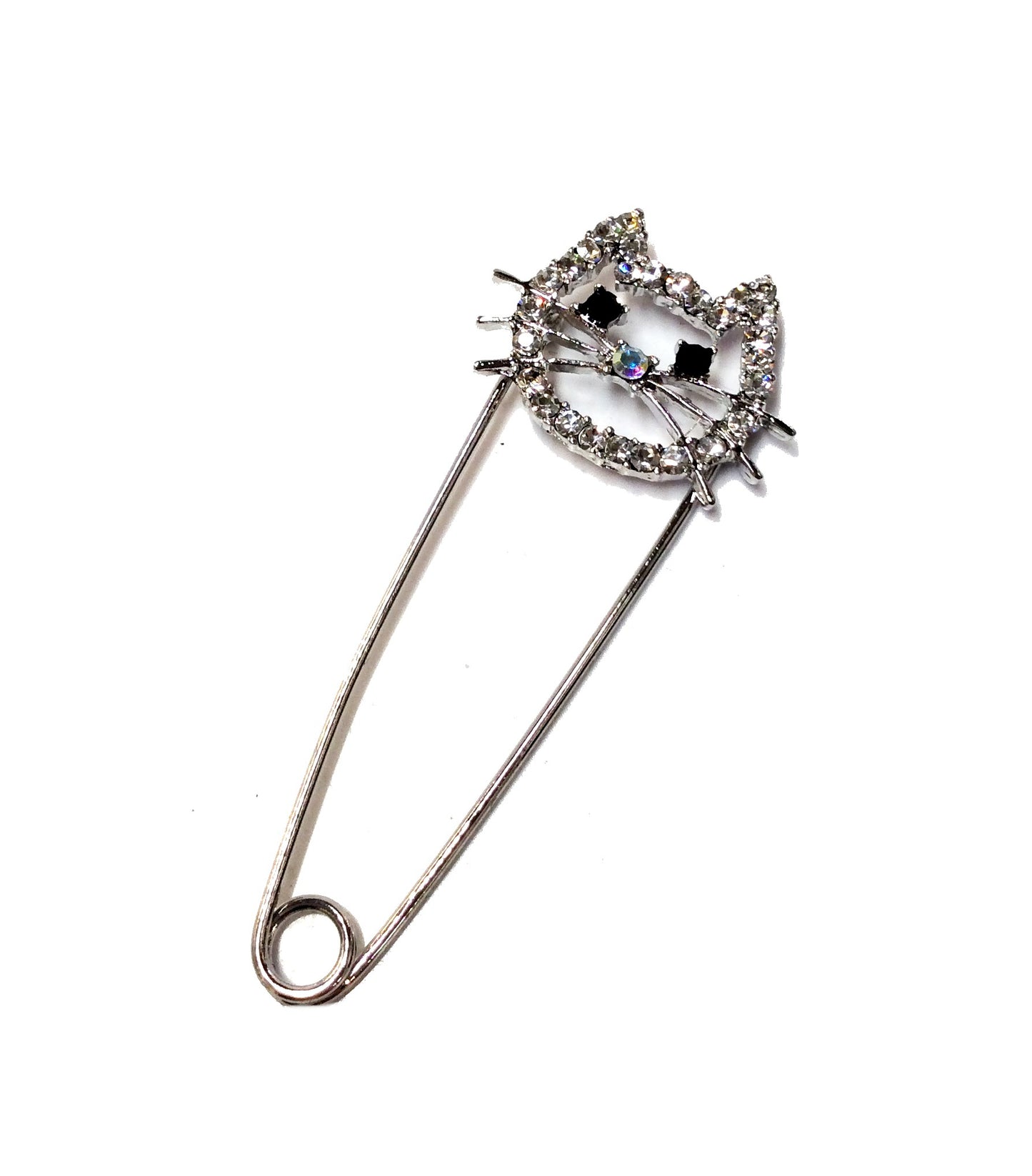 Cat Face Safety Pin #88-090411