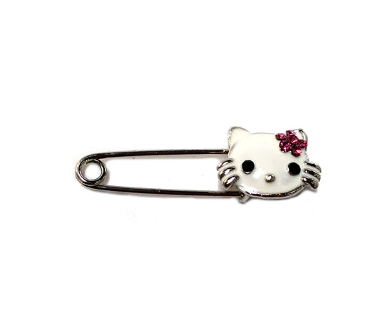 Kitty Cat  Safety Pin#88-09042