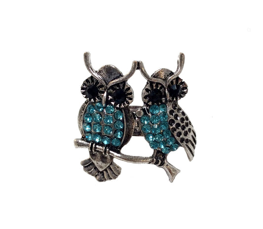 Owls Ring#32-7873BL