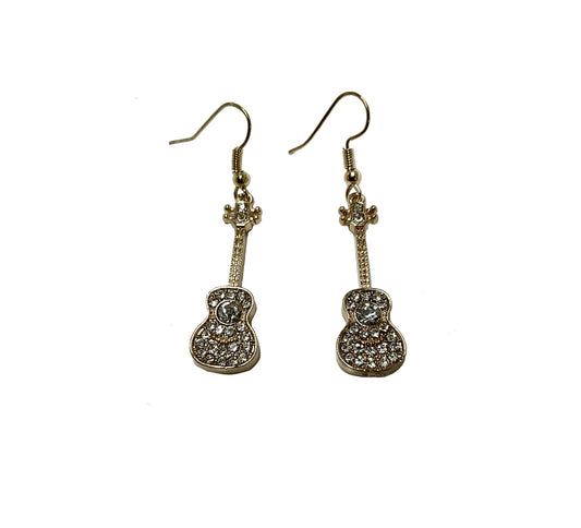 Guitar Earrings #28-11360