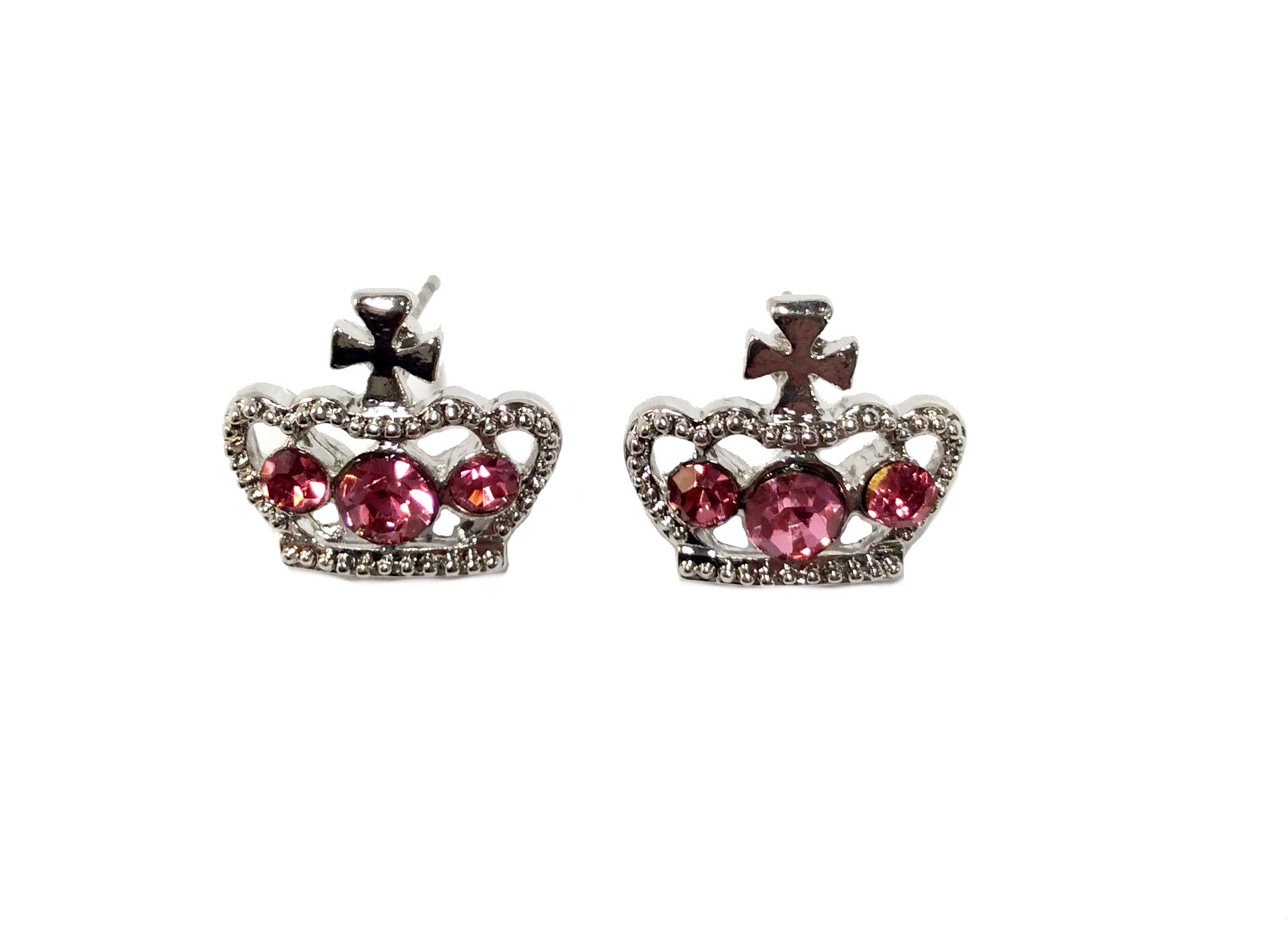 Crown Post Earrings#27-0120