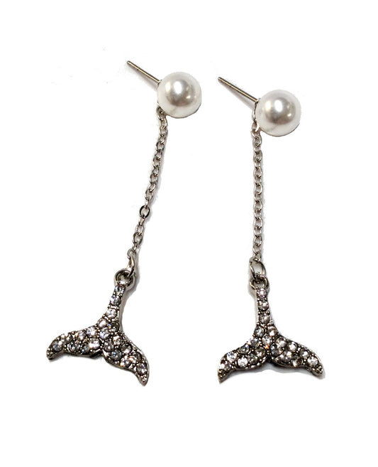 Whale Tail Earring #89-93167