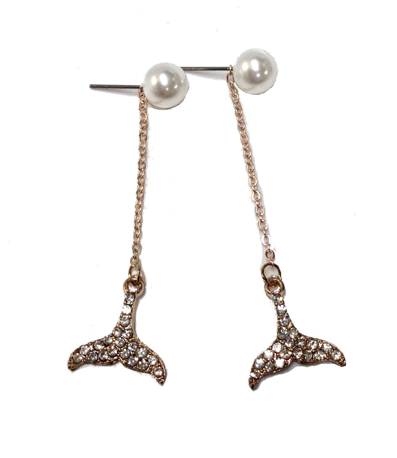Whale Tail Earring #89-93167RS