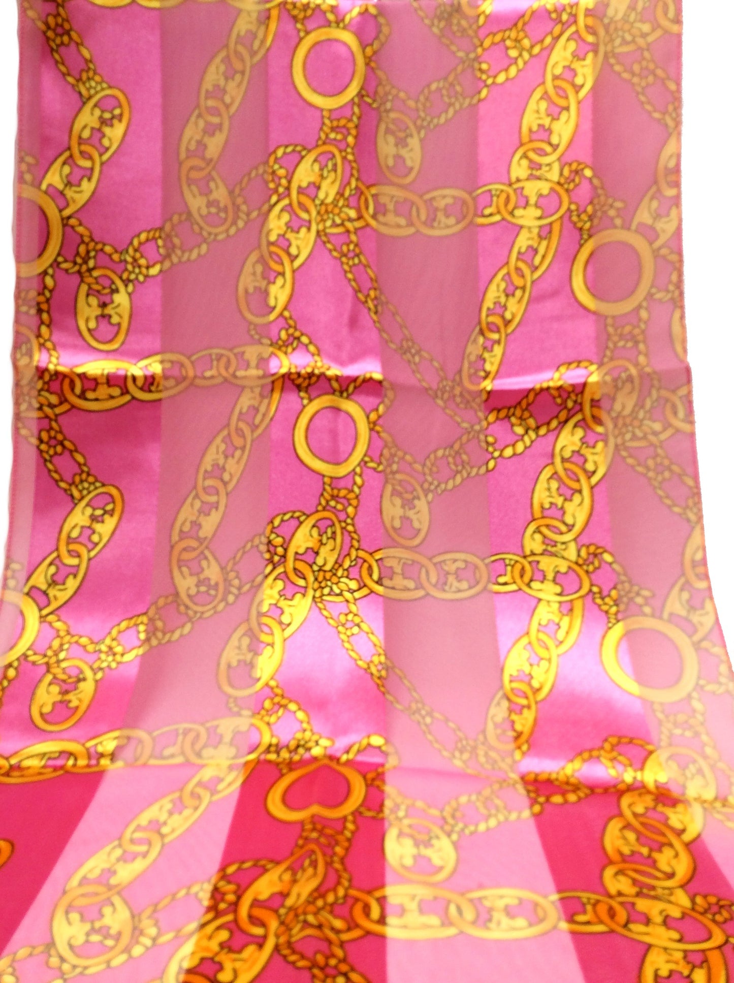 Chain Satin Scarf #SSPO1395PK