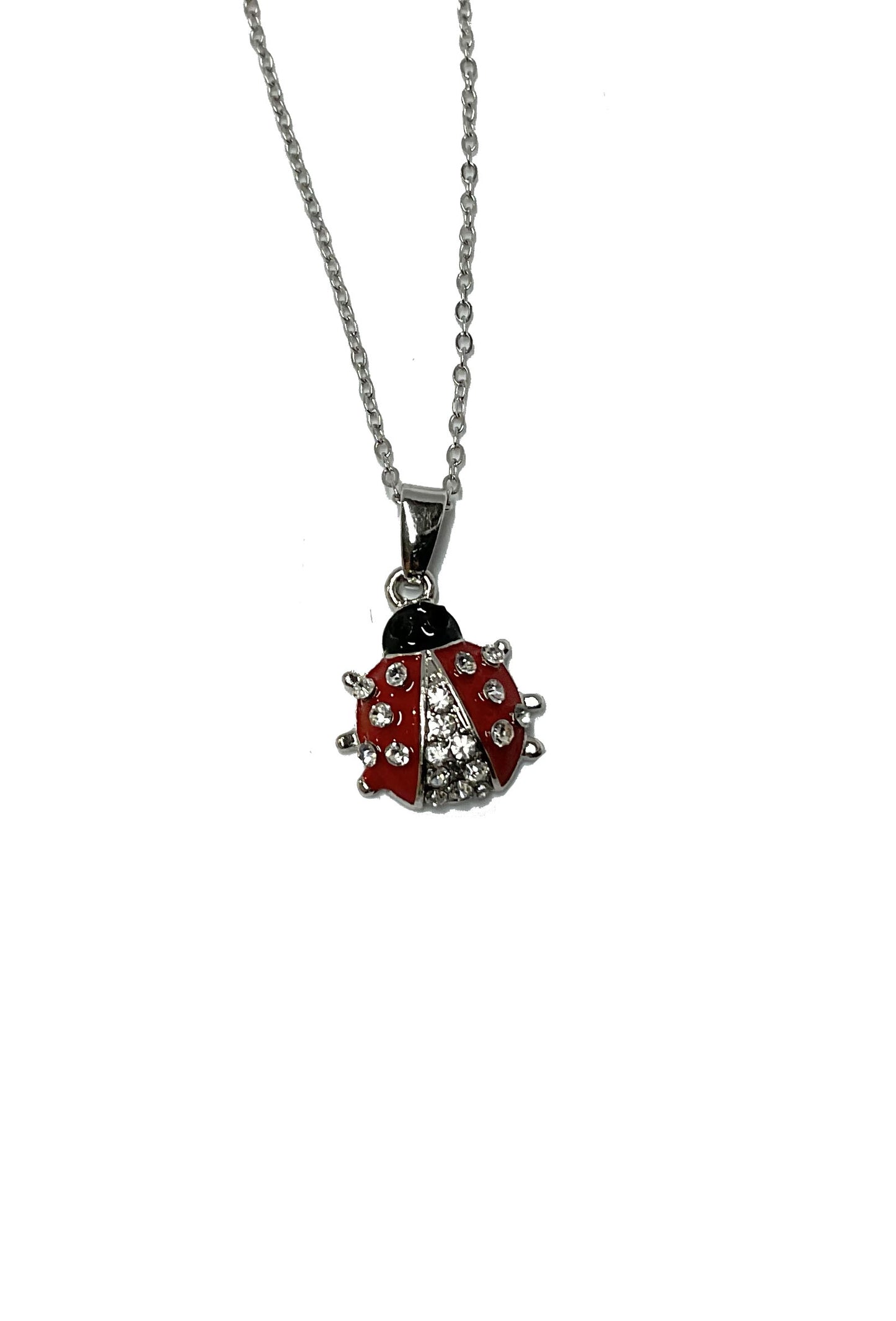 Ladybug Necklace #28-11152