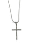Large Cross Necklace #27-198SI
