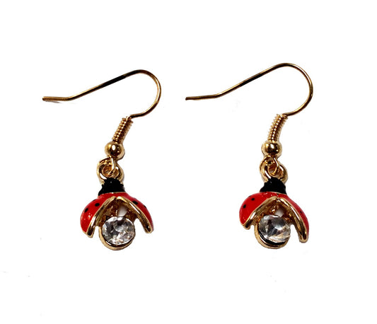 Ladybugs Earrings #28-11363