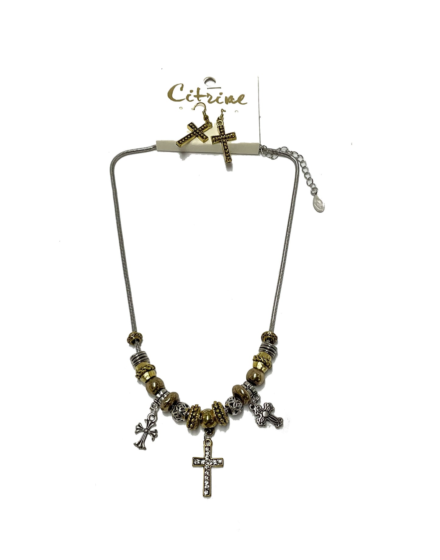 Cross Necklace Set #32-8683