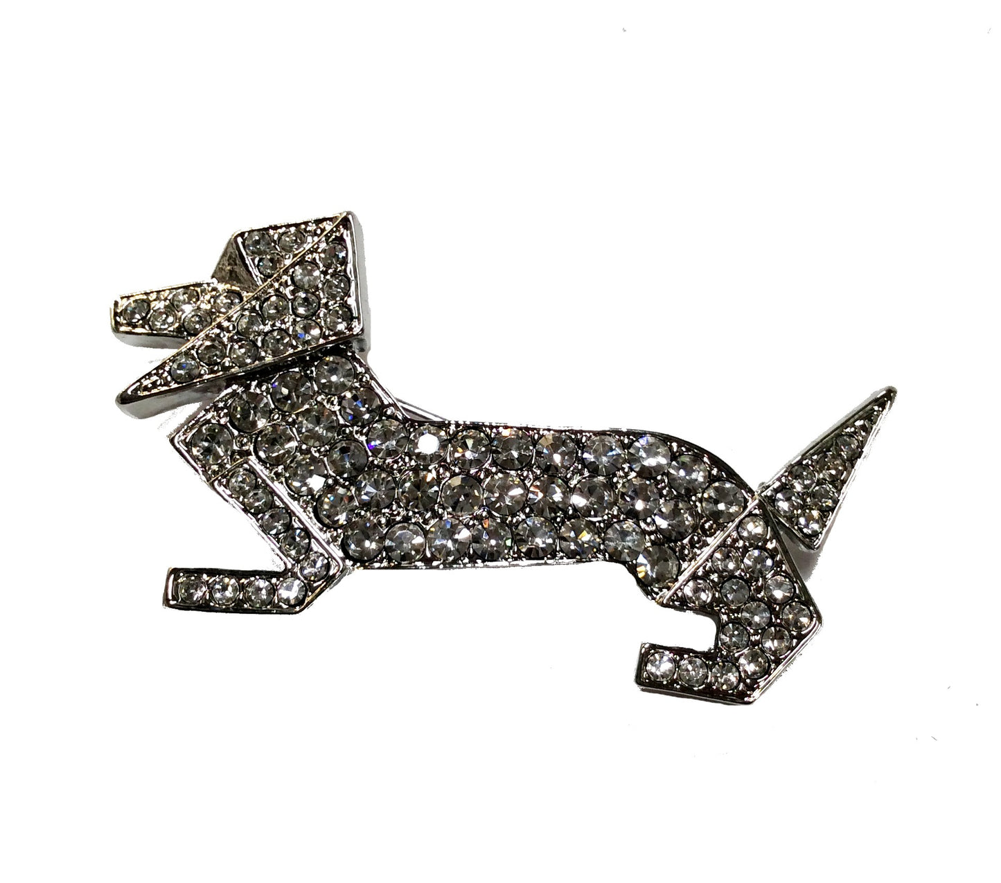 Crystal Dog Pin #88-09109