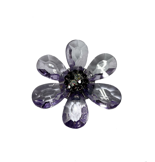 Flower Crystal Pin