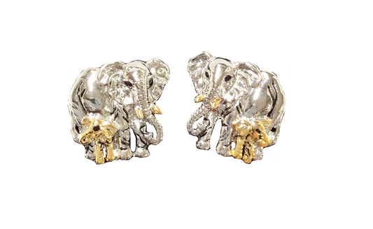 Elephant Post Earrings #19-1412651