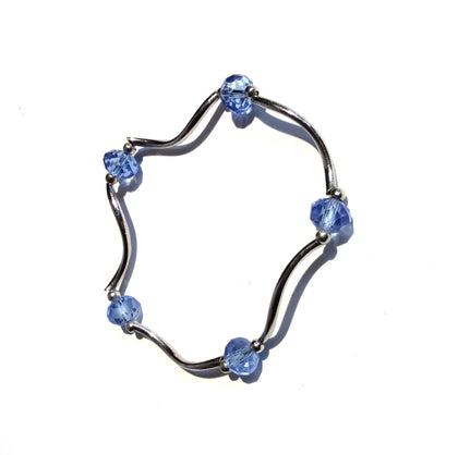 Twisted Beaded Bracelet #28-11317BL
