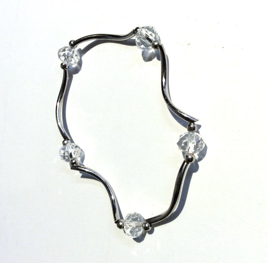 Twisted Beaded Bracelet 28-11317CL