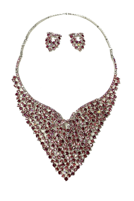 Drop Necklace Earring Set #47-4848PK