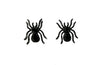 Halloween Spider Earrings #28-11272