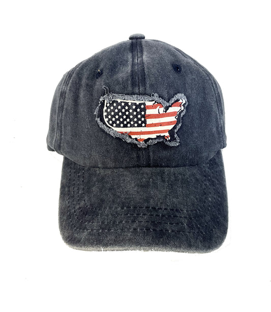 USA Flag Hat #22-5681M