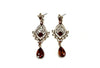 Crystal Fancy Earrings #12-23634BR