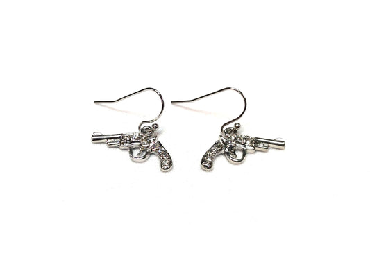 Tiny Gun Earrings #27-325