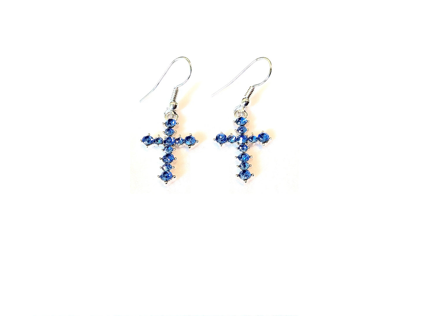 Cross Earrings #66-70024PK