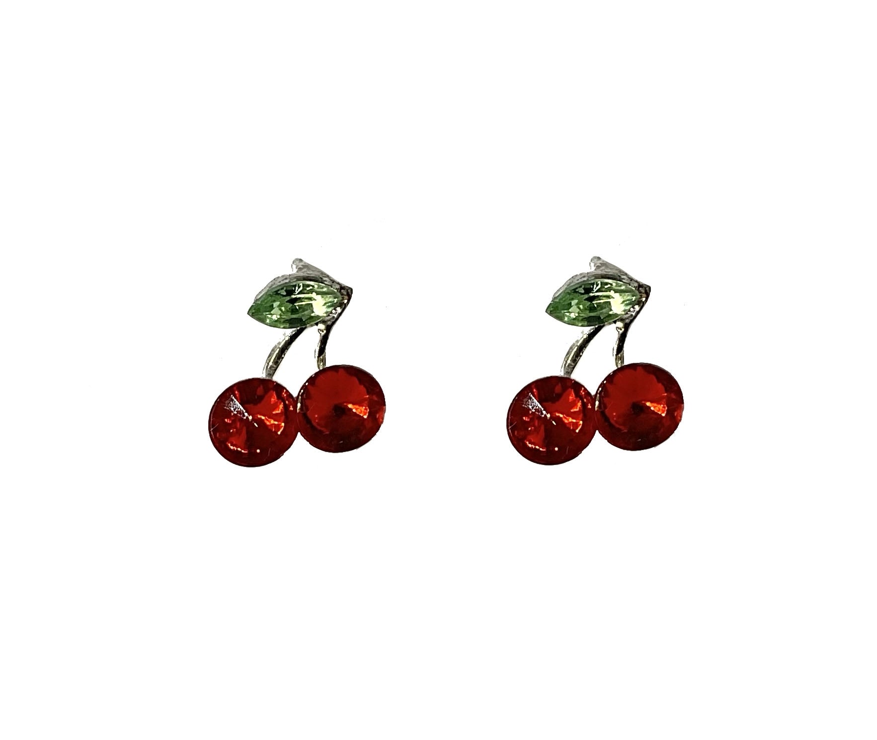 Cherries Post Earrings #28-11144