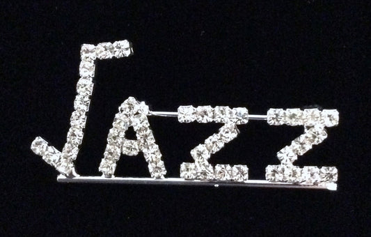 Jazz Letter Pin #38-2215