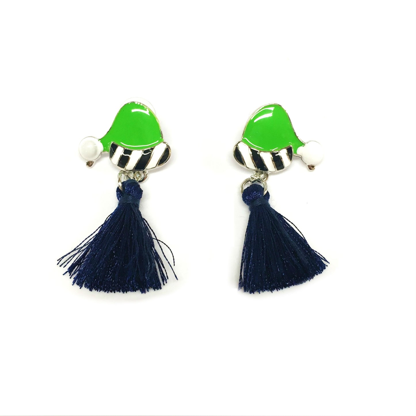 Christmas Tassel Earrings #88-12649