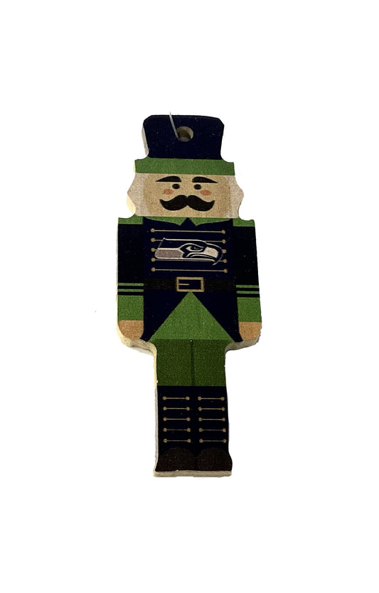 Seahawks Wooden Ornament #68-10552