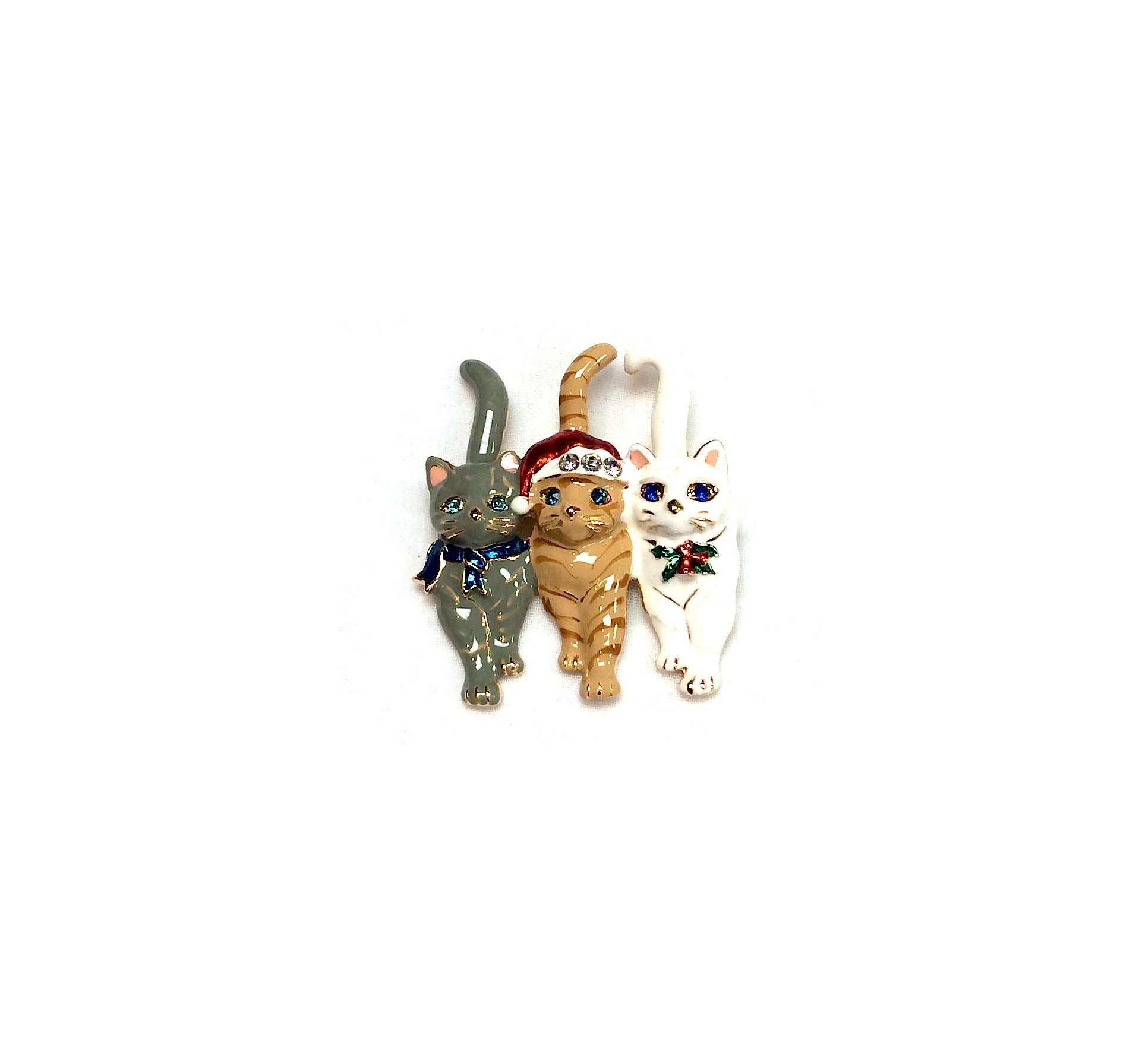 Christmas Pin Cat #28-11239