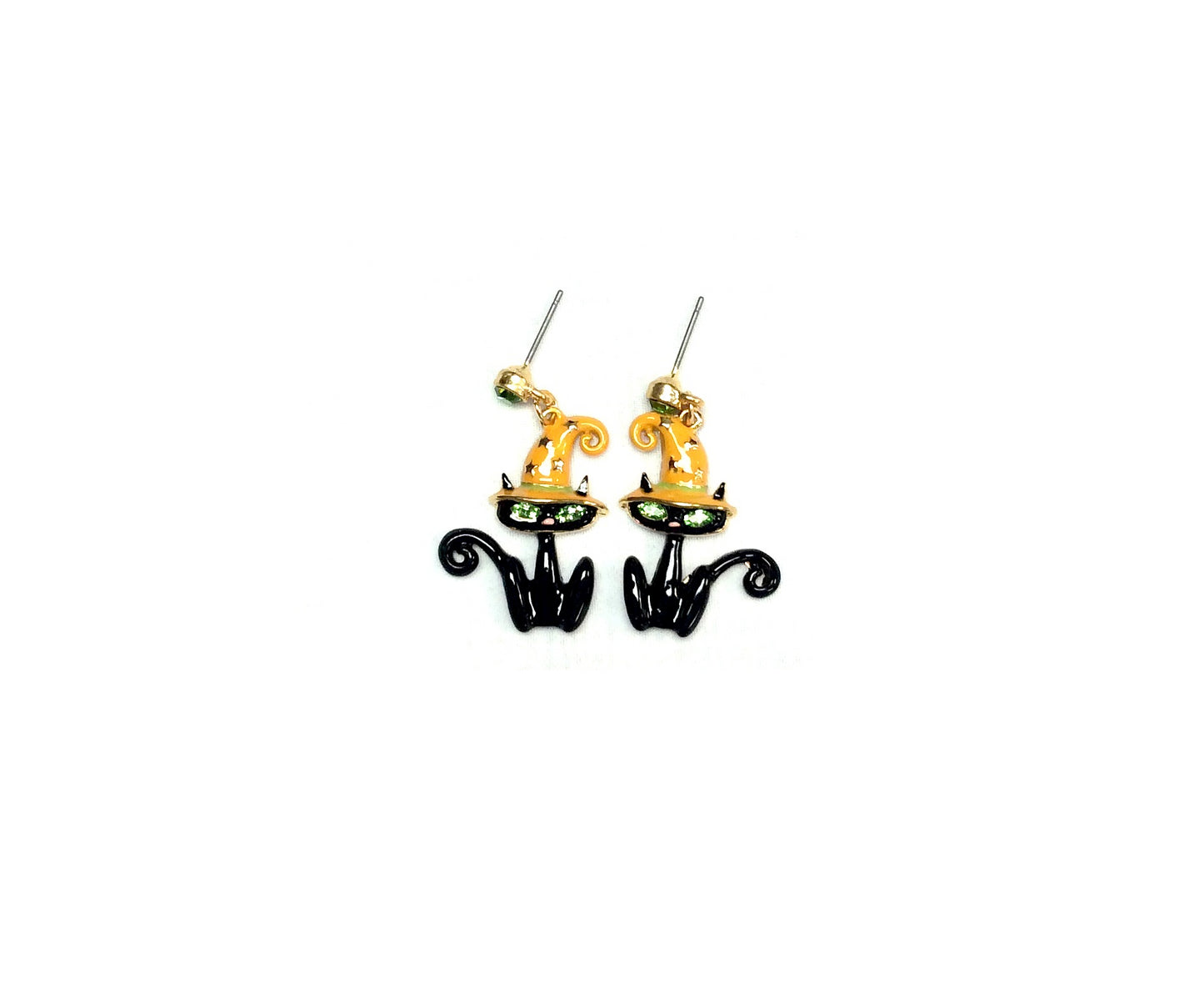 Halloween Cat Earrings #19-1408041