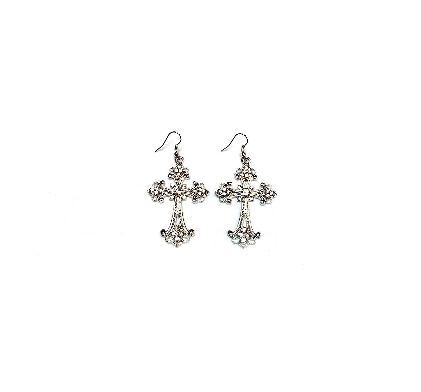 Cross Earrings (12-23914)
