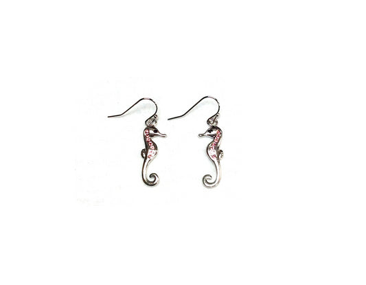 Seahorse Earrings #27-658PK