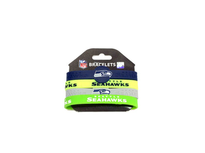 Seahawks 4-pc. Rubber Bracelets #94-6148