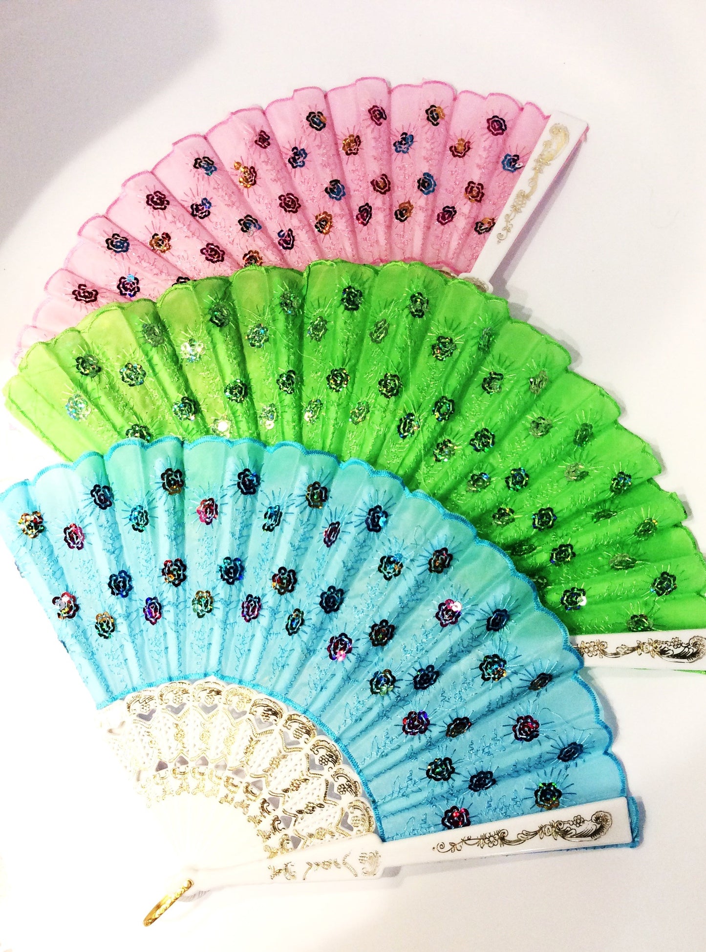 Sequin Fans 12-Pack #88-70012
