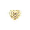 Heart Pin #19-140209 (Gold)