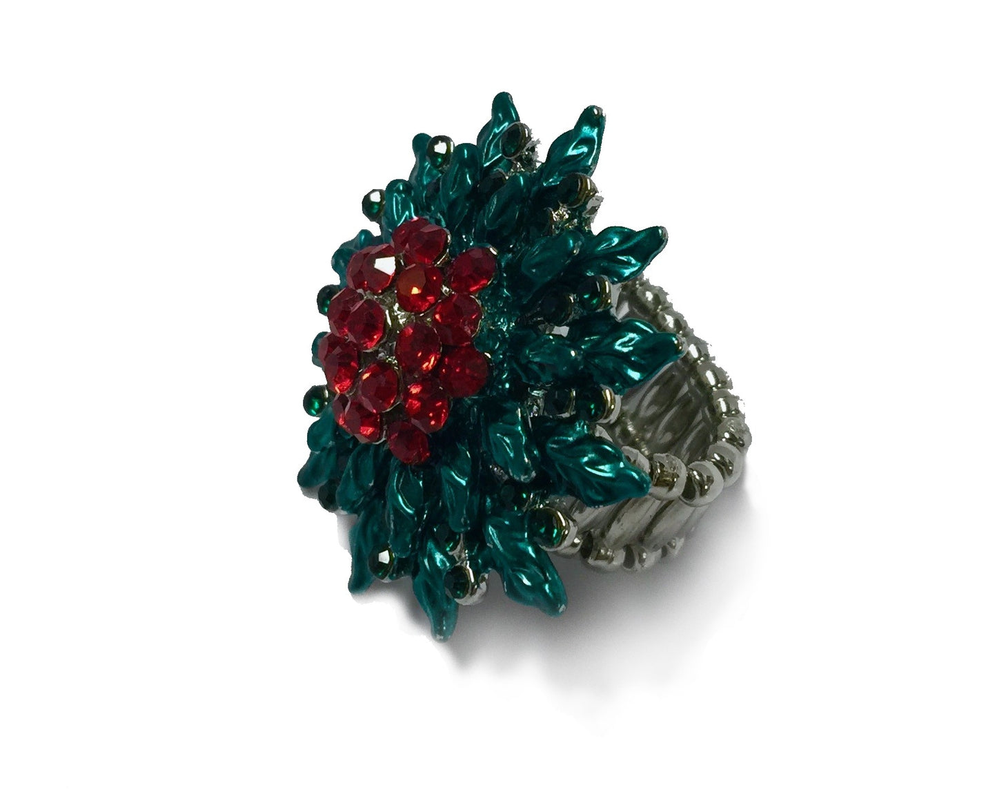 Pointsettia Ring #40-7266