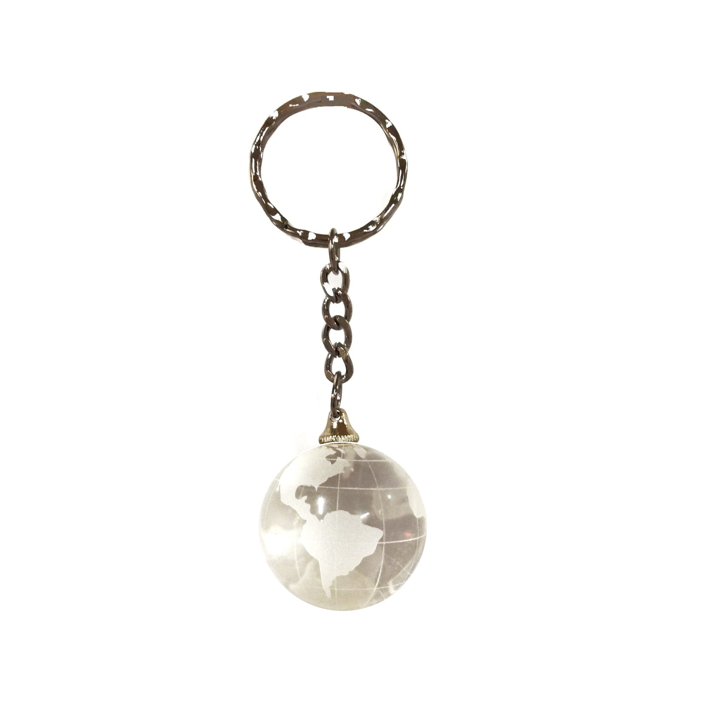 Glass Globe Key Chain #51-3320