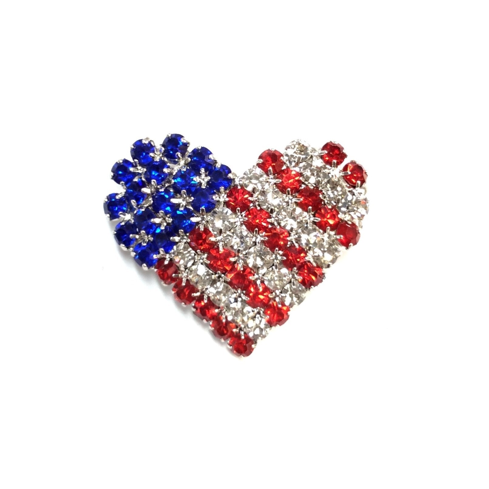 Flag Heart Pin #19-140240
